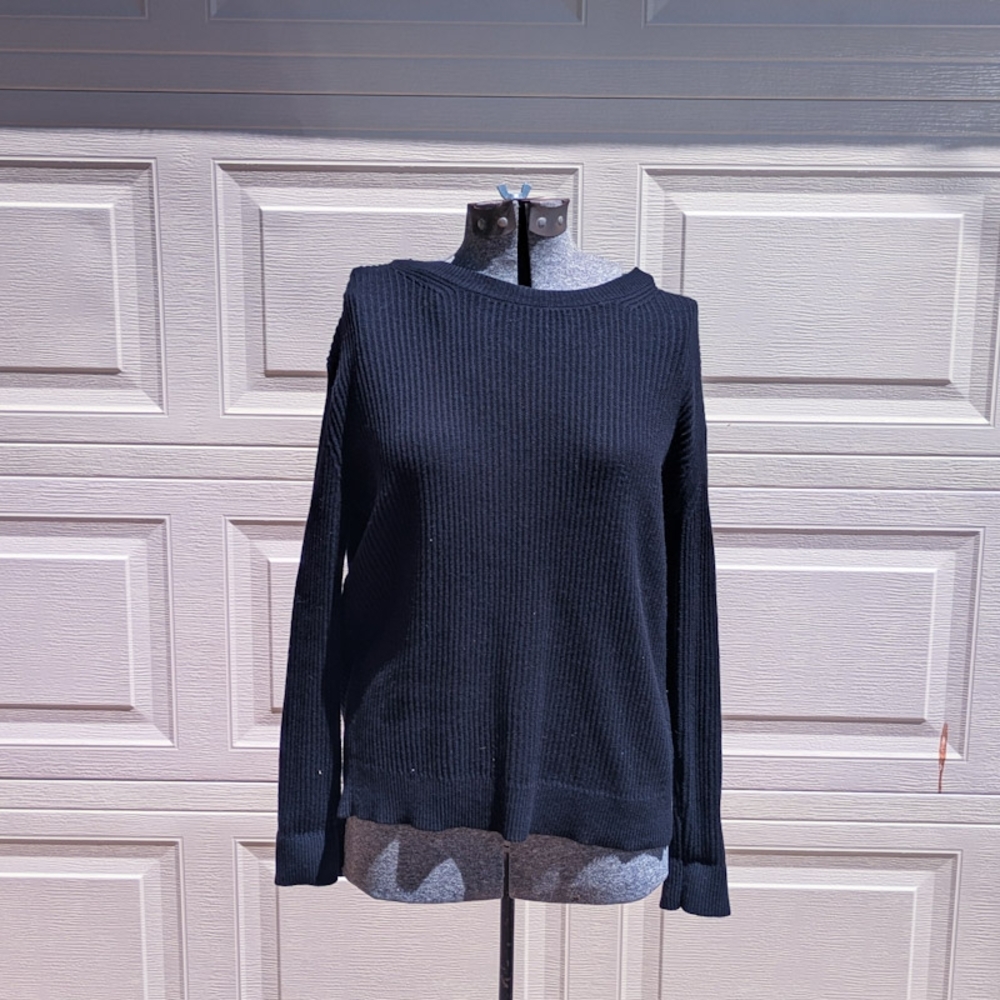 Vince Black Crew Neck Sweater